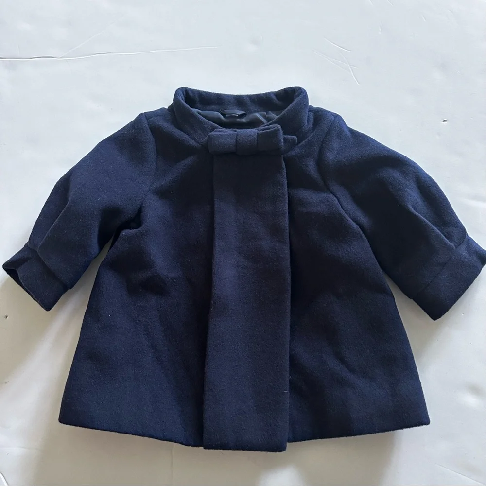 Baby Gap Bow shift coat